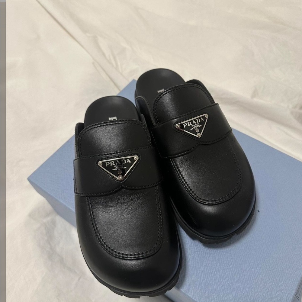 Prada sabot mule